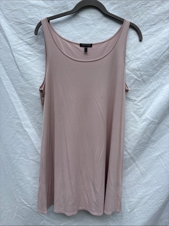 Eileen Fisher Tops - Eileen Fisher Blush Pink Sleeveless Scoop Neck Tank